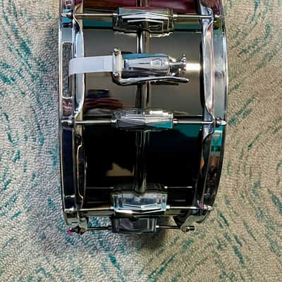 Ludwig LB417 Black Beauty 6.5x14" 10-Lug Brass Snare Drum 1994 - Present - Black Nickel-Plated image 3