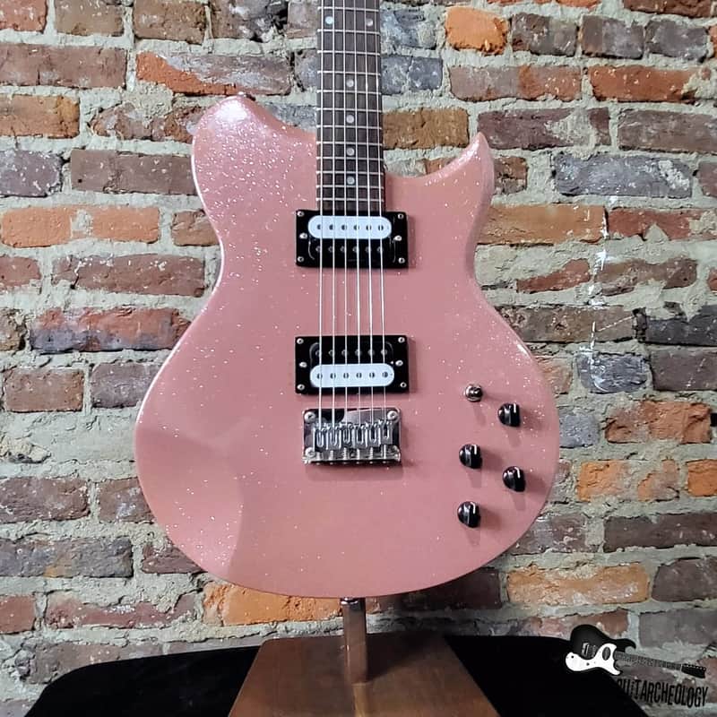 JAKE'd: Washburn Lyon Electric Guitar w/ Dragonfire Pickups (1990s - Pink Flake) image 1