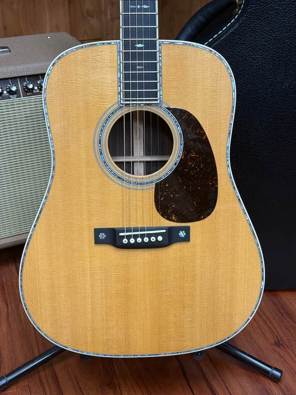 Martin D-42 Standard Series Dreadnought Acoustic Guitar- 2023 - Natural w/OHSC image 1