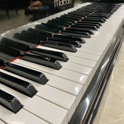 PIANOFORTE MEZZA CODA MEARI NERO LUCIDO image 2