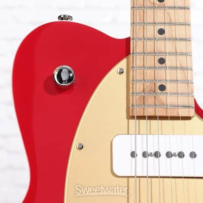 Reverend Charger H90 Wilkinson Electric Guitar - Metal Cherry with Maple Fingerboard (CharH90WMCd1) image 4