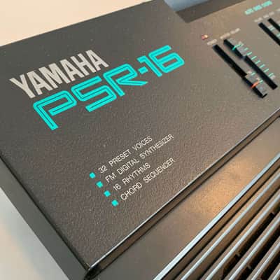 Yamaha PSR-16 Black image 2
