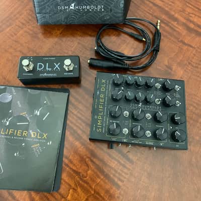 DSM & Humboldt Electronics Simplifier Deluxe Zero-Watt Stereo Guitar Preamp / CabSim / DI 2021 - Black image 3