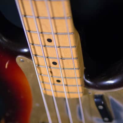 Fender 1958 Precision P Bass 3-Tone Sunburst All Original image 4