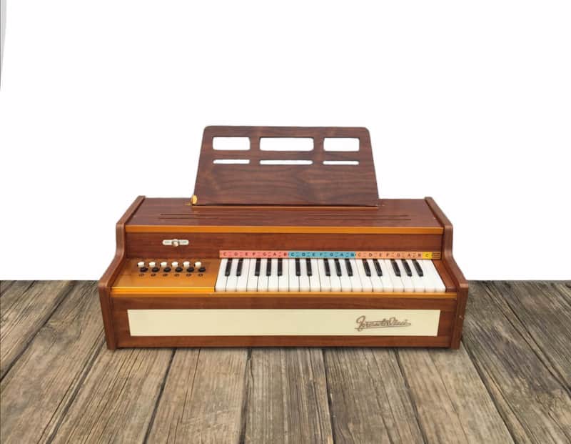 1950s USA ヴィンテージ コードオルガン ORGANAIRE 木製 Frontalini Vintage Electric Chord Organ | Reverb