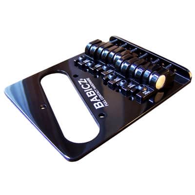 Babicz Full Contact Hardware Tele Bridge, Black image 3