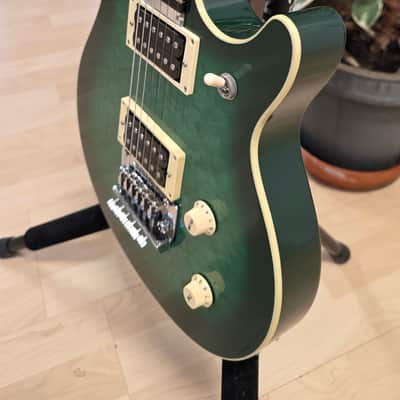 1989 Andy Farrell EVH Eddie Van Halen Signature British Racing Green Burst British UK Custom Shop Boutique Luthier Masterbuilt Master Built Electric Wolfgang Guitar Pre-Music Man Pre-Peavey PRE-PRODUCTION PROTOTYPE image 15