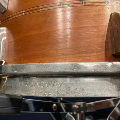 Leedy 6.5x14" Leedy USA Custom Shop / Craviotto Solid Cherry Shell “Relic Series” Snare Drum 2008 #2 of 3!! image 9