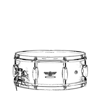 Tama TWS1465-PBK STAR Walnut Snare Drum 14 image 1