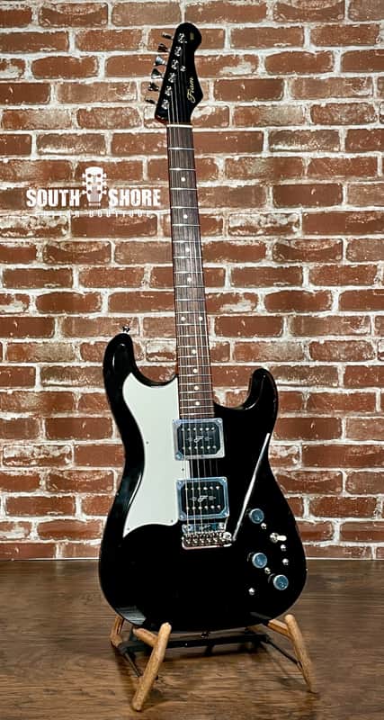 Fiam Guitars Mirari F-5 2022 Aged Black w/ Torn Trem Route. By past Ronin luthier Izzy Lugo NEW (Aut image 1
