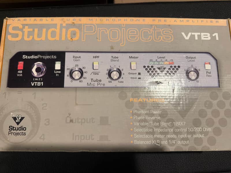 Studio Projects VTB1 Tube Microphone Preamp | Reverb