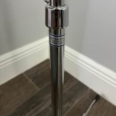 Ludwig Flat Base Cymbal Stand (model 1400) 1968 - Polished Chrome Plated image 4
