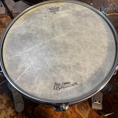 Ludwig No. 405 Aluminum Piccolo 3x13" 6-Lug Snare Drum with Keystone Badge 1968 - 1969 Chrome-Plated image 11