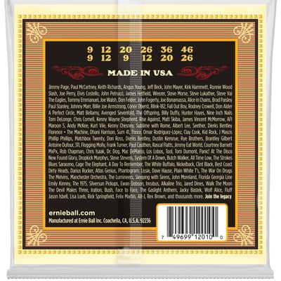 Ernie Ball EB 2010 Earthwood Bronze image 2