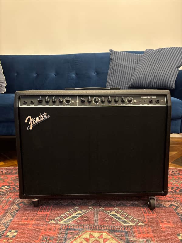 Fender Champion 100 XL 2-Channel 100-Watt 2x12" Modeling Guitar Combo 2019 - 2021 - Black image 1