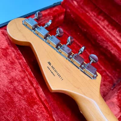 2010 Fender Classic '50s Stratocaster Surf Green w/Fender Black Tolex Hardcase image 14