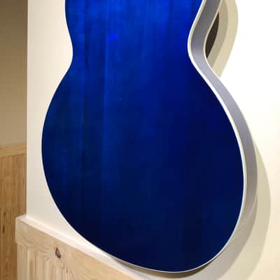 Michael Kelly Phoenix Jazz Archtop Semi Hollowbody 2005 - Blue Burst Flametop image 14
