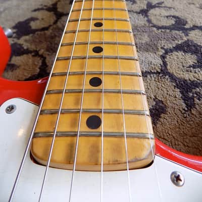 Fender Stratocaster 1972 Dakota Red refin image 8