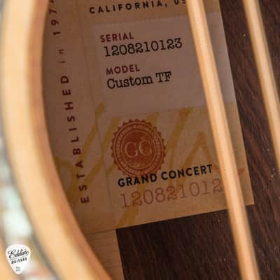 Taylor Custom TF Lutz Spruce & Brazilian Rosewood 2020 image 17