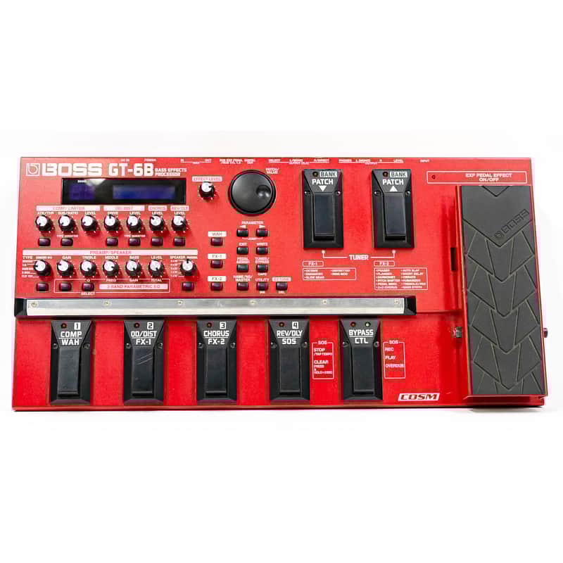 BOSS GT-6B ベース用エフェクトプロセッサー Boss GT- 6B Bass Effects Processor | Reverb