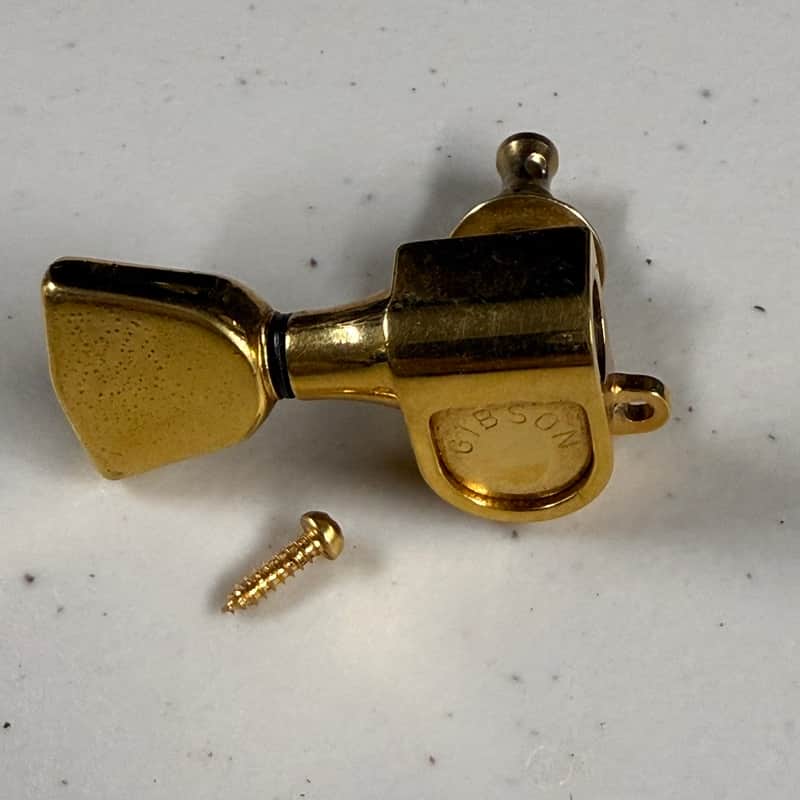 Gibson Vintage Embossed Sealed Tuner Complete G-Side 1970-80's (T-455) image 1