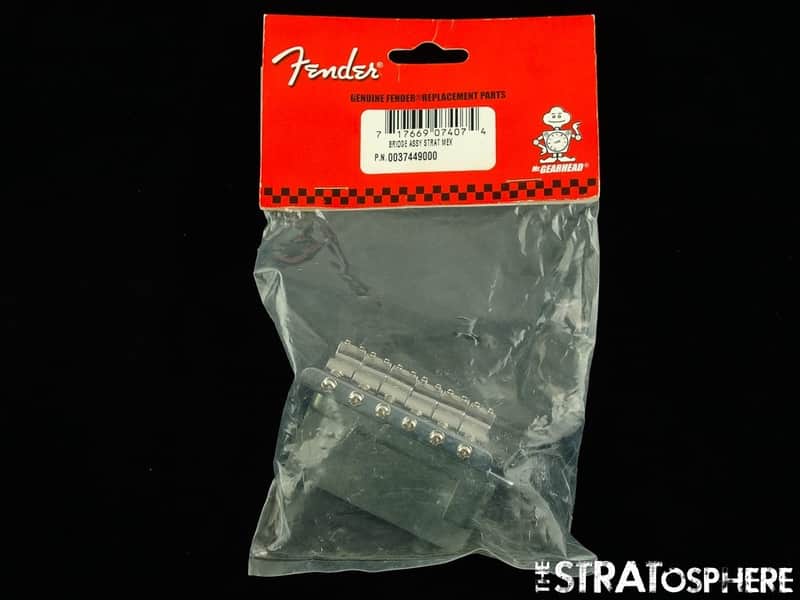 NOS Fender Standard Strat Stratocaster TREMOLO Guitar Parts 6-Point NO ARM image 1