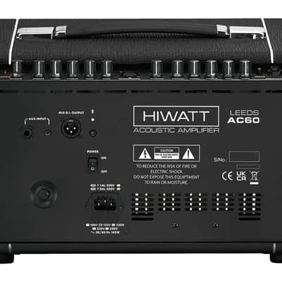 Hiwatt Leeds AC60 Acoustic Guitar Combo image 2