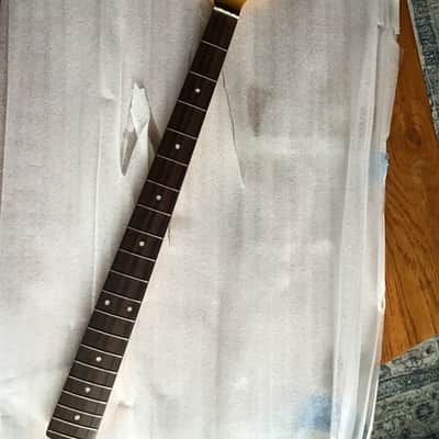 Fender Custom Built ‘75 Jazz Bass Neck 1975 - Vintage Yellow Gloss Nitro image 4