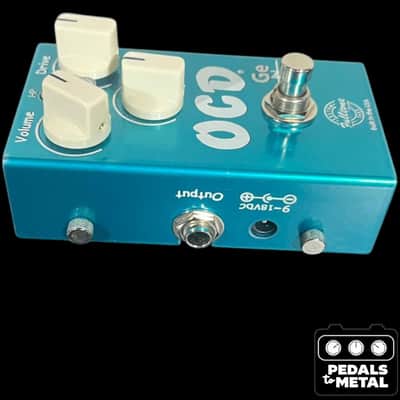 Fulltone Custom Shop OCD-GE Germanium Overdrive 2019 - Tahitian Teal - X17628 image 5