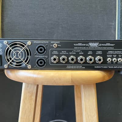 Mesa Boogie Subway D-800 Plus 800-Watt Bass Amp Head image 2