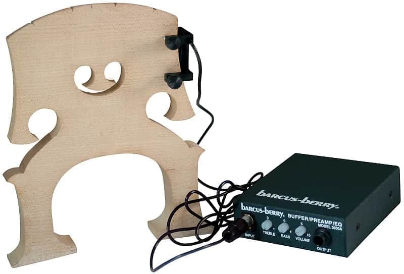 Barcus-Berry B3150 | Upright Bass Pickup with Preamp / EQ. Exccelnt Condition "As New" & Ships Fast ! image 1