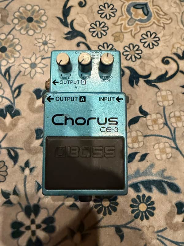 Boss CE-3 Chorus (Green Label) 1984 - 1988 - Blue image 1