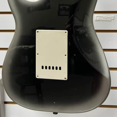 Fender Squier Standard Stratocaster 1998-2020- Satin Pewter Metallic with Hard Case image 11