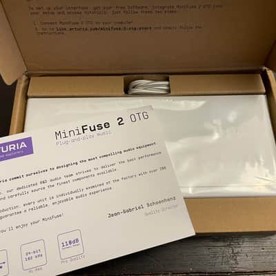 Arturia Minifuse OTG 2025 - White *OPEN BOX image 5