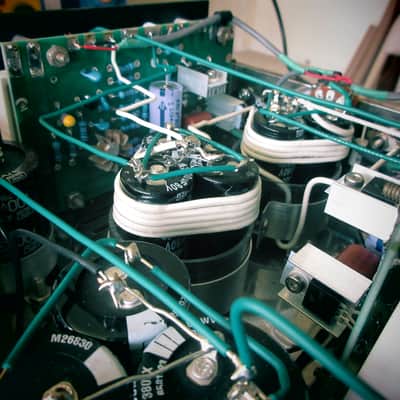⭐ Fully Serviced / Custom Built Amp - DYNACO 120 Stereo Power Amplifier 60 WPC + volume control ⭐ image 2