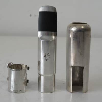 Yanagisawa Metal Alto Sax 7 Mouthpiece with Lig, Cap and Pouch image 1