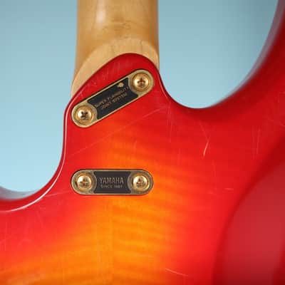 Yamaha SE903A Stratocaster Active Electric Guitar Cherry Sunburst image 6
