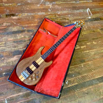 Greco Speed Way Bass c 1979 Walnut original vintage mij japan Fuji-gen speedway image 6