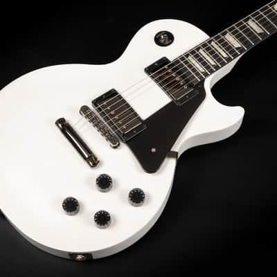 2023 Gibson Les Paul Modern Studio - Worn White | USA Push/Pull Coil Tap Slim Taper Hals 3,79kg | CoA Case Bild 4