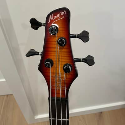 Manson Guitar Works John Paul Jones Signature E-Bass - Vintage Sunburst image 6