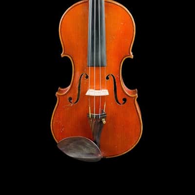 D Z Strad Violin Model 1000 Full Size 4/4 with Dominant Strings, Bow, Case and Rosin (Full Size - 4 image 7