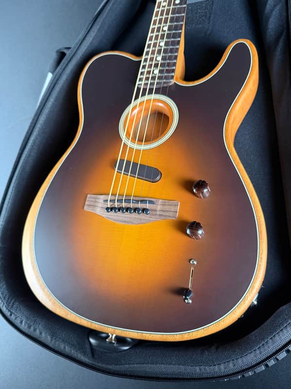 Fender Acoustasonic Player Telecaster Rosewood - Shadow Burst image 1