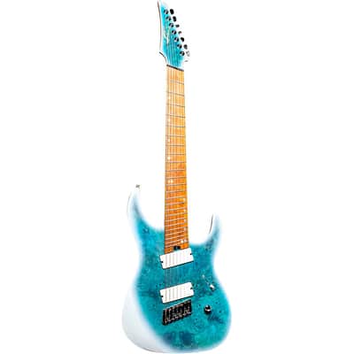 Legator N7FOD Ninja Overdrive 7 Multi-Scale Electric Guitar Regular Arctic image 3