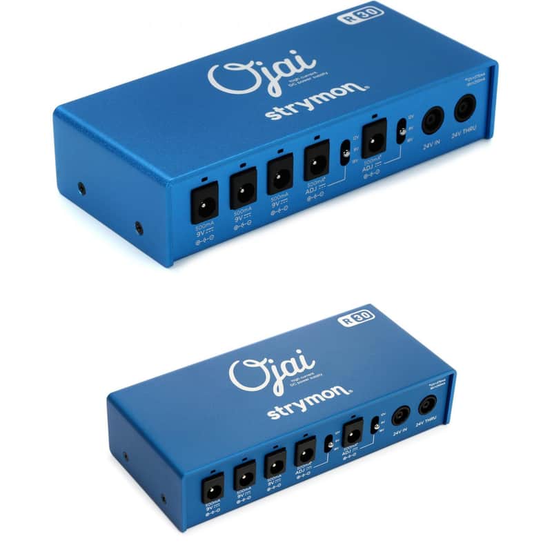 Strymon Ojai R30 5-output High Current Low-profile Guitar Pedal Power Supply with Expansion Kit image 1
