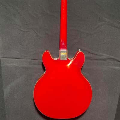 Epiphone Riviara 1971 - Red Burst image 4
