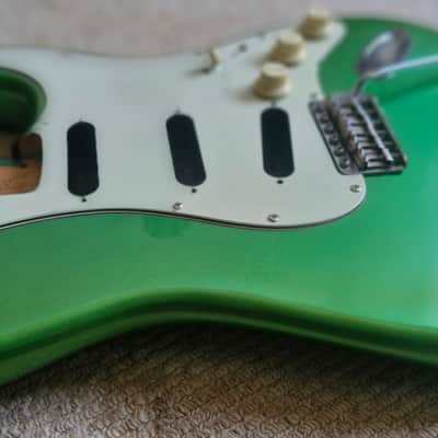 Fender Stratocaster Body Green image 9
