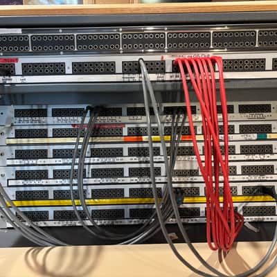 Neve 8128 56 input inline console with necam automation in nice condition tech report included image 11