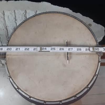 1930s Stromberg-Voisinet 17-Fret Tenor Banjo with Resonator and Gig Bag image 22