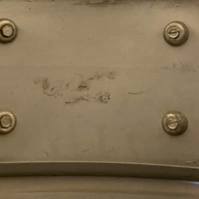 Slingerland - 5x14" Radio King 10-Lug Snare Drum. 1968–1972 - Chrome over Brass image 7