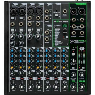 Mackie ProFX10v3 10-Channel Analogue Studio Mixer With USB image 1